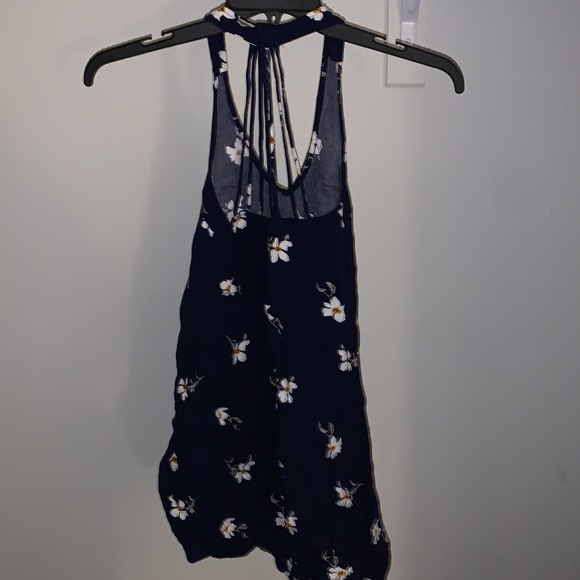 Xs navy and floral dress from American eagle - Picture 3 of 3